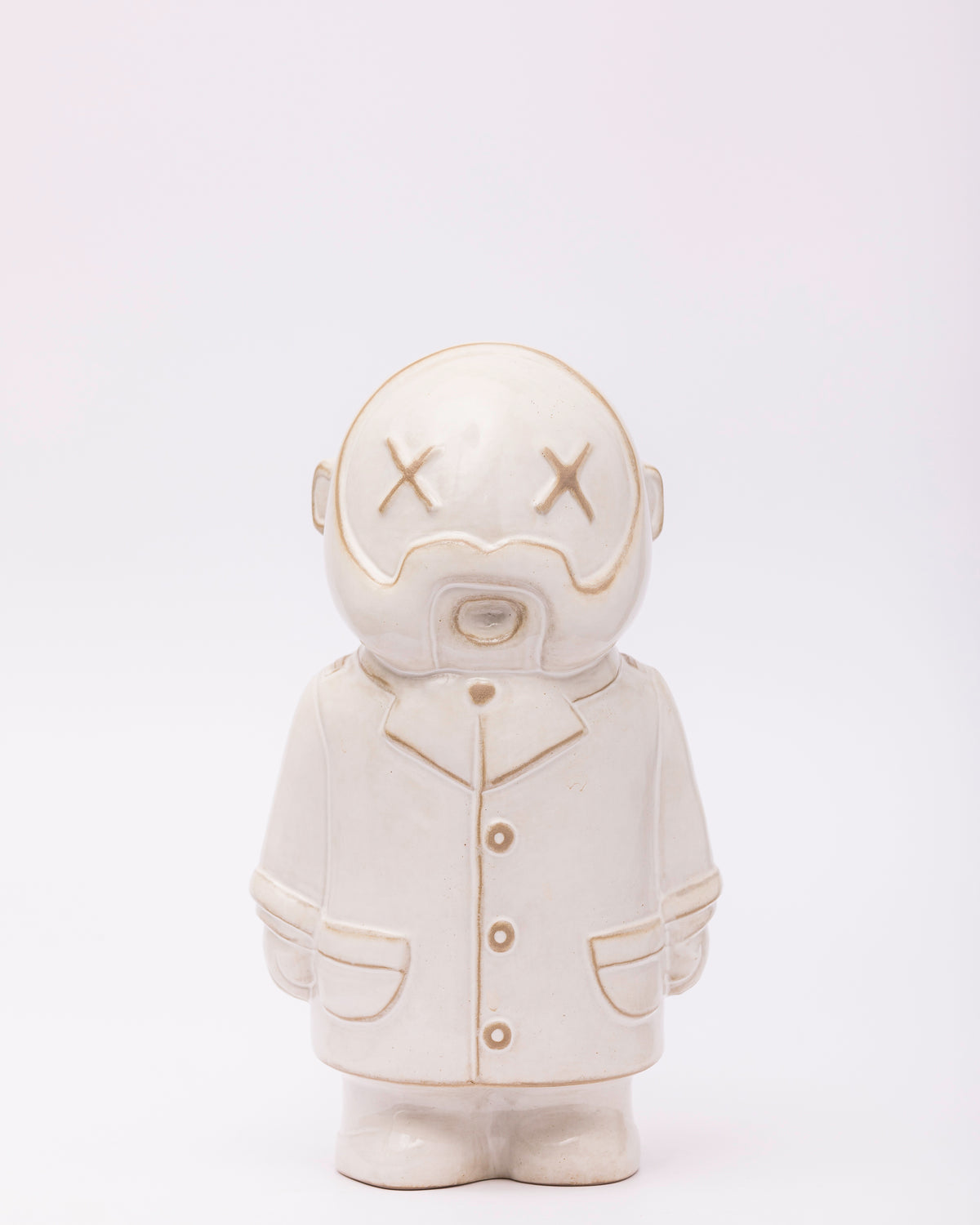 GRAUTO.BOT, escultura en cerámica, perujis, de El Imaquinario de Yute y Tocuyo