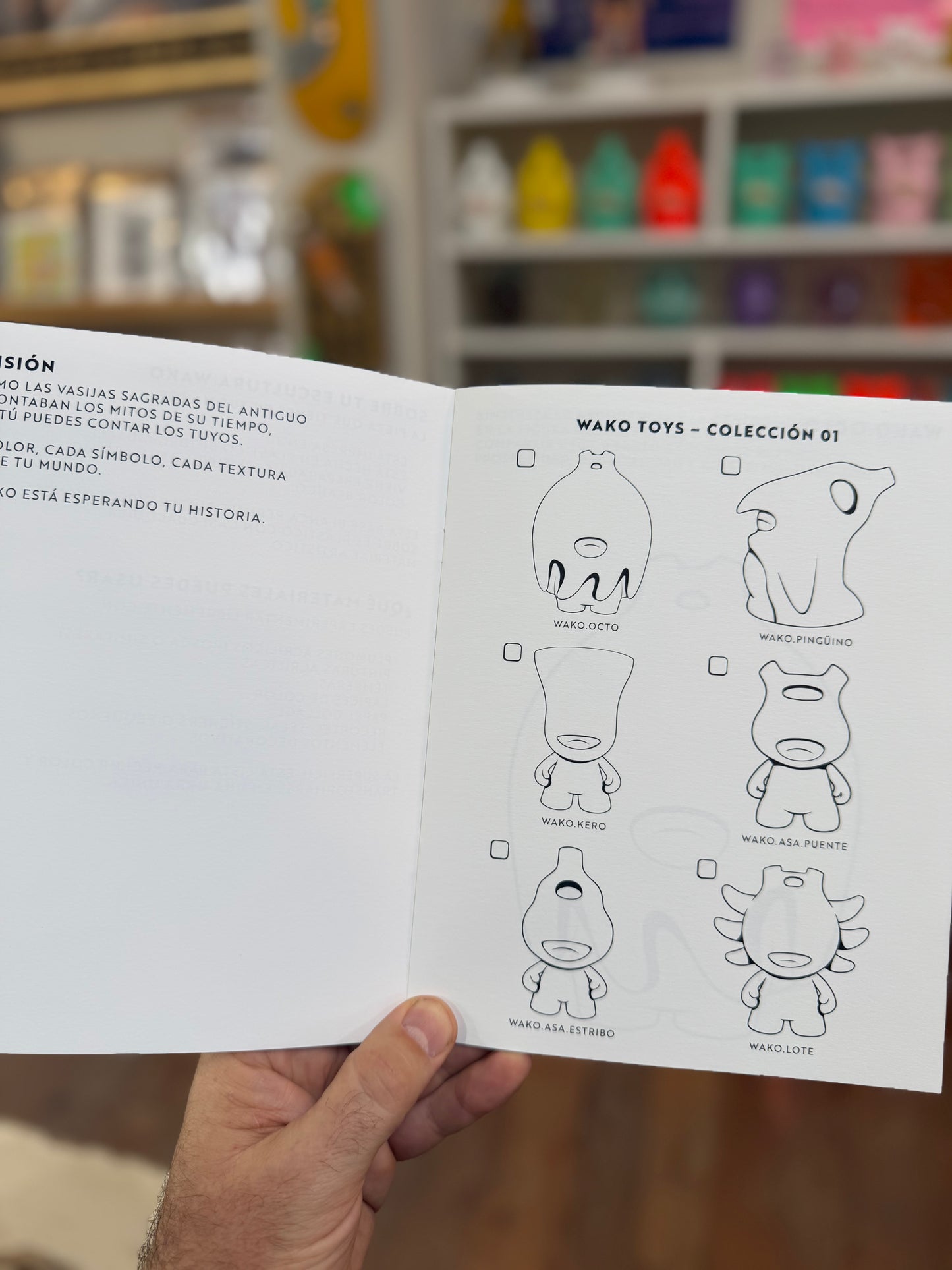 WAKO.Toy KERO — Art Toy para pintar | Edición limitada