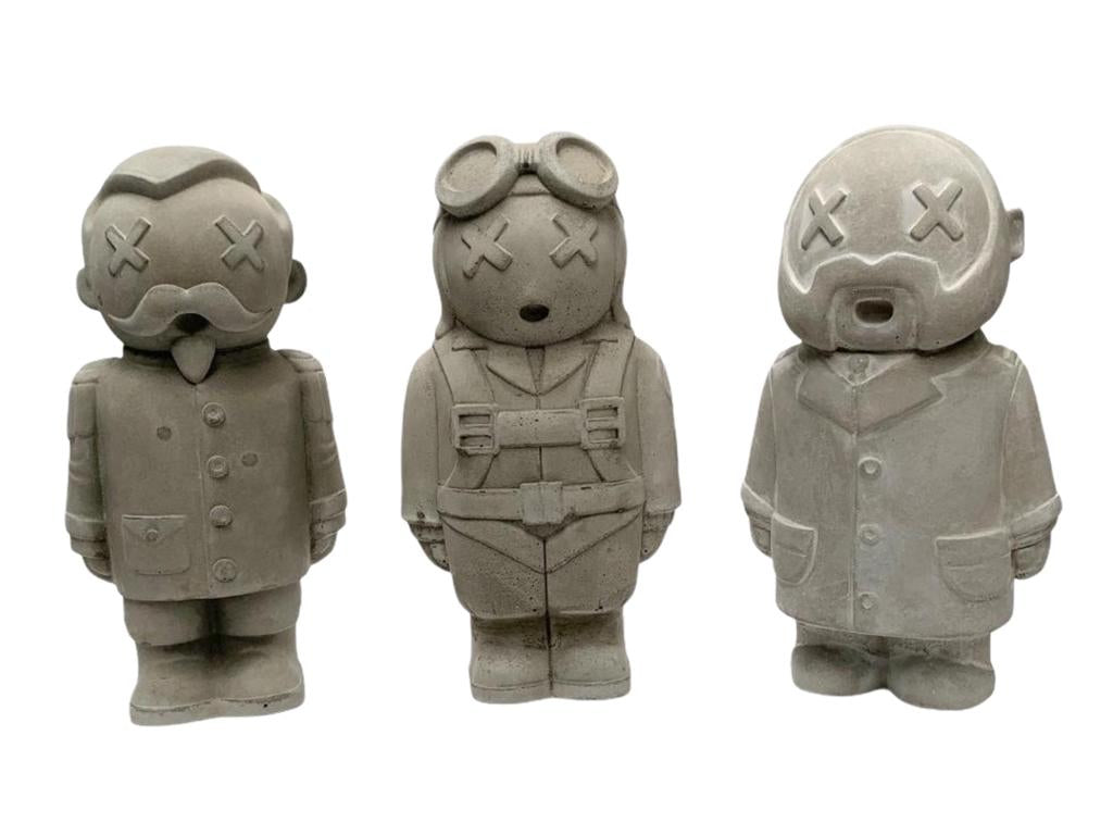 QUIÑONO.BOT.BLACK, escultura en ceramica