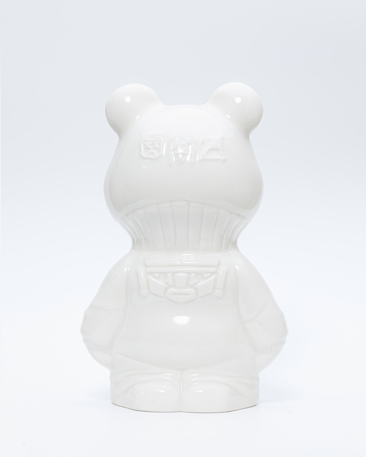 PANDA ATÓMICO, escultura en porcelana