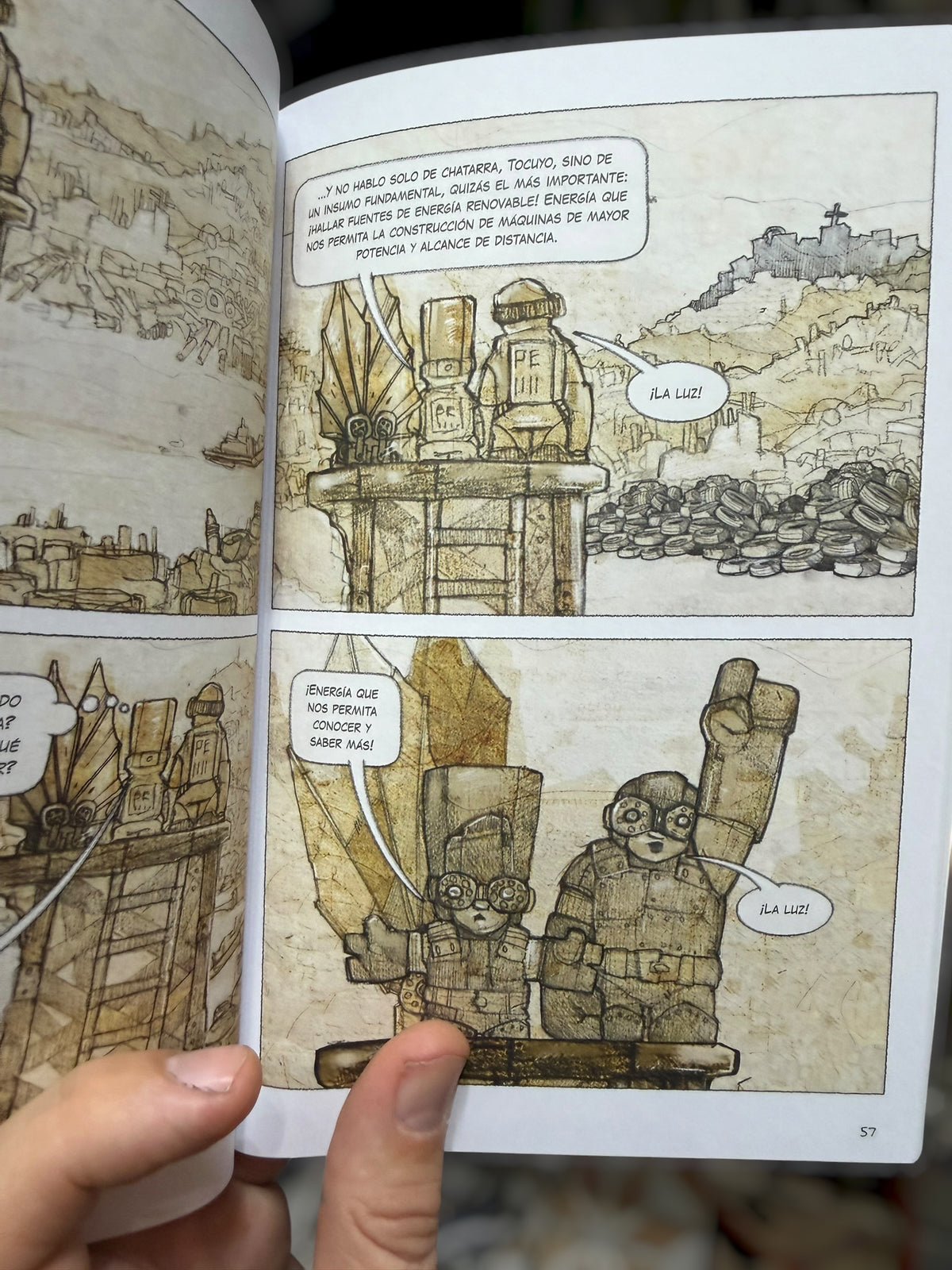 Yute y Tocuyo, El Salto a las Nubes, firmado, edición Santillana
