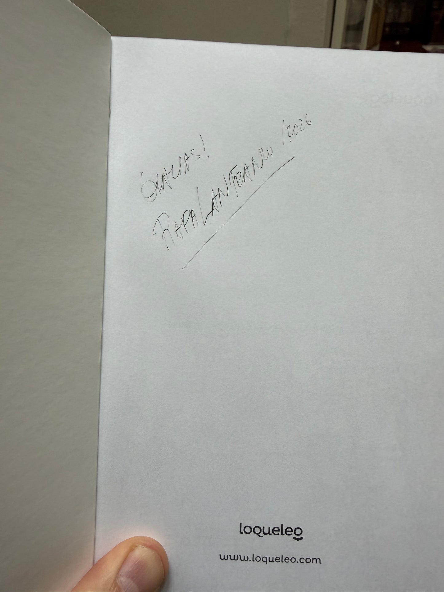 Yute y Tocuyo, El Salto a las Nubes, firmado, edición Santillana